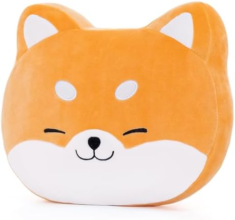 Lazada Kids Plush Corgi Pillow 15 Inches Gray