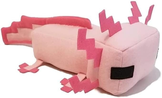 Pink Axolot Plush Pillow Stuffed Animal Decor