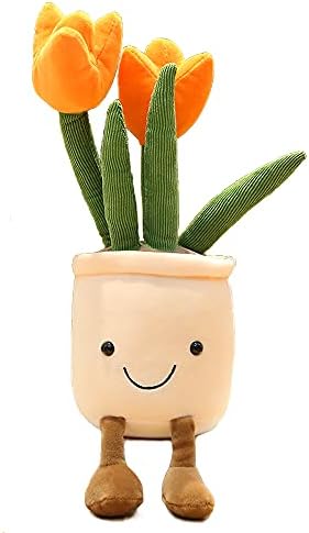 AULUDA Tulip Plush Toy 13 Huggable Plant Friend Pillow