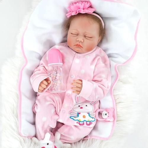 22 Inches Reborn Toddler Doll Girl with Realistic Features