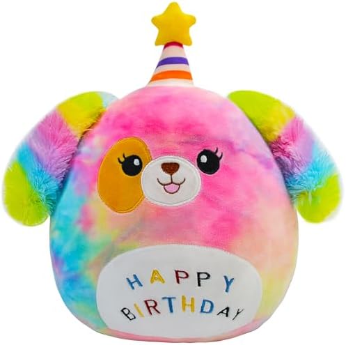 LICSOR 12 Inch Cute Dog Plush Pillow Birthday Gift 1