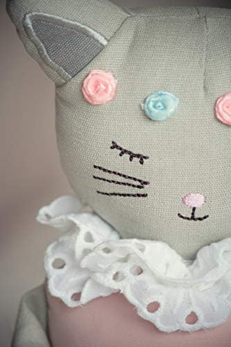 Poppy The Cat - 248-Inch Handmade Plush Doll