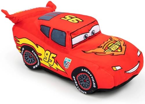 Cars Plush Lightning McQueen Pillow Buddy - 19 Inch Red