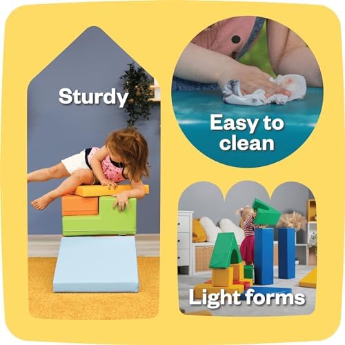 IGLU Soft Play Foam Climbing Blocks 6 Shapes
