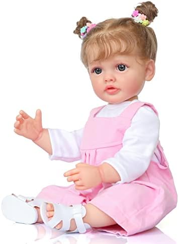 22 Inch Reborn Baby Doll for Kids Birthday Gift Set