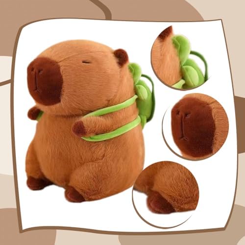Capybara Plush Toy 12-Inch Ultra-Soft Stuffed Animal