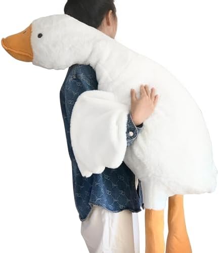 Haengbuk Giant Goose Stuffed Animal 748in White Swan Plush Pillow