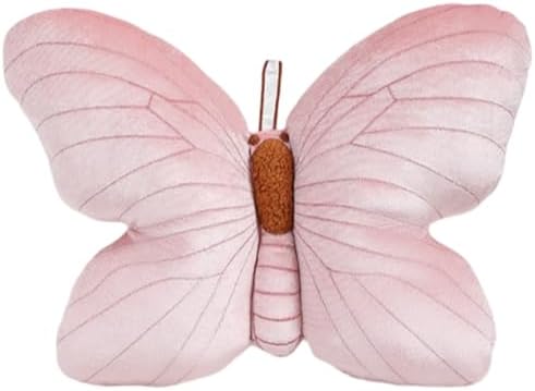 Butterfly Shaped Plush Pillow All Pink