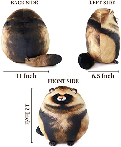 Sew Butiful 12 Raccoon Plush Pillow Toy