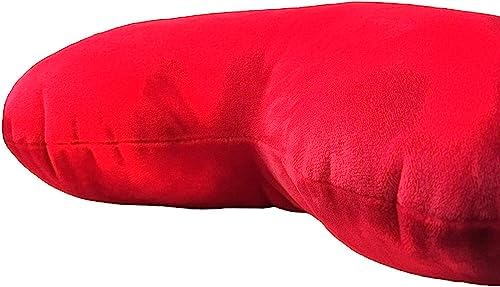 HongMall Cute Plush Red Heart Pillow Cushion Toy Gift