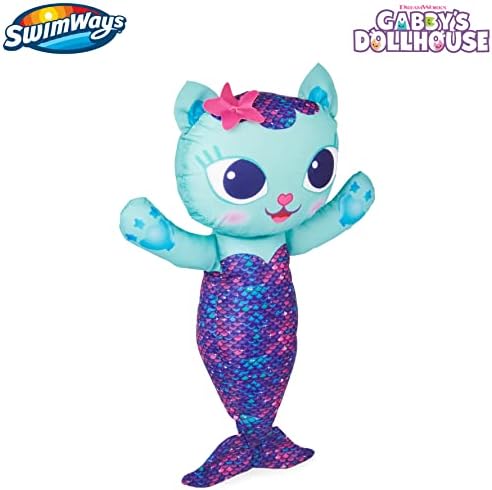 SwimWays Gabbys Dollhouse Mercat Bath Huggable