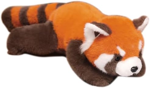 INSTITIZER Red Panda Plush Pillow 118 Inch Weighted Stuffed Animal