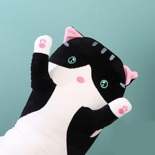 Somao Long Cat Plush Pillow Soft Hugging Pillow for Kids