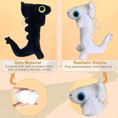 TQJOUJOU Dancing Toothless Plush 10 Inch Pillow