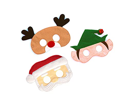 Baby WhatKnots Kids Elf Felt Face Mask Set 1