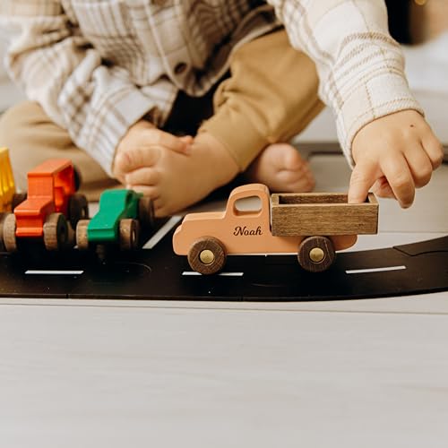 Personalized Wooden Toy Car Set of 3