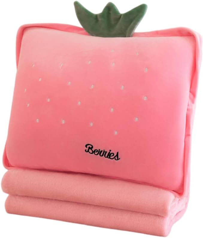Rikyo 15 Fruit Travel Blanket Pillow Set