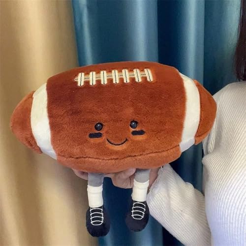 XIYUAN 13 Inch Football Plush Pillow Toy for Kids