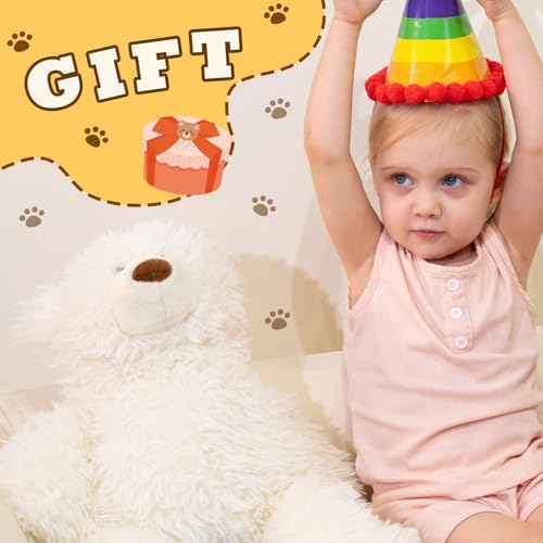 42 lbs Polar Bear Weighted Plush Pillow