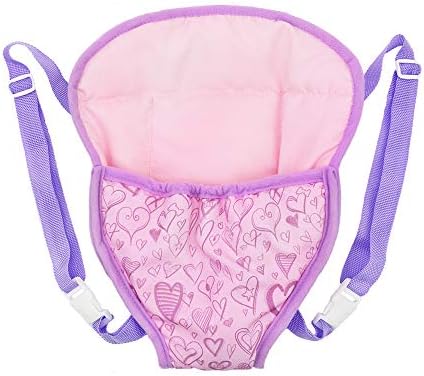 Baby Dolls Carrier Backpack for 18 Inch Dolls Purple