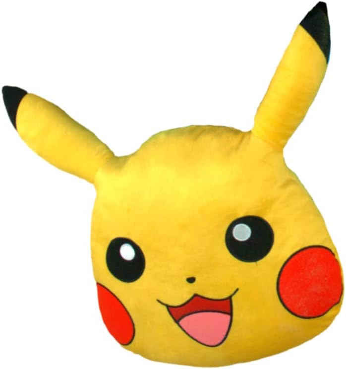 Pokemon Pikachu Plush Cuddle Pillow Buddy One Size Soft Fun