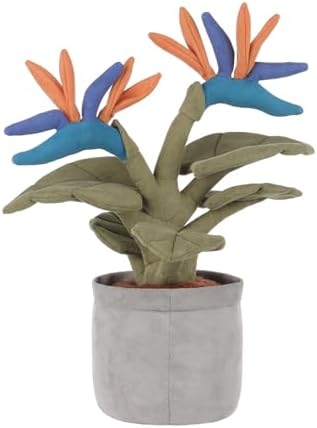 Apricot Lamb Potted Bird of Paradise Plush Stuffed Animal