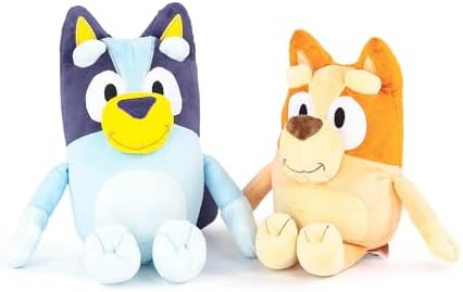 Bluey Bingo Plush Pillow Buddy Set - 12 Inch Soft Support