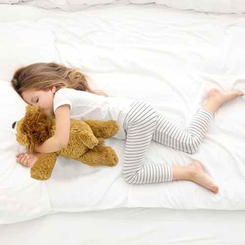 YOUBLEK 16 Weighted Lion Plush Toy for Kids Adults