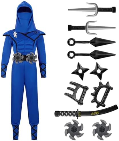 Spooktacular Halloween Ninja Costume for Kids