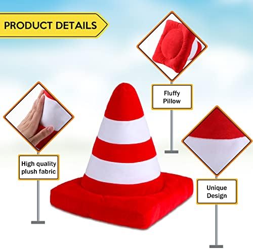 Woanger 2 Pcs Car Room Decor Plush Pillow Set
