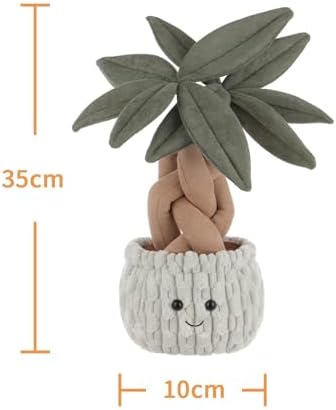 Apricot Lamb Potted Money Tree Plant Plush Stuffed Animal