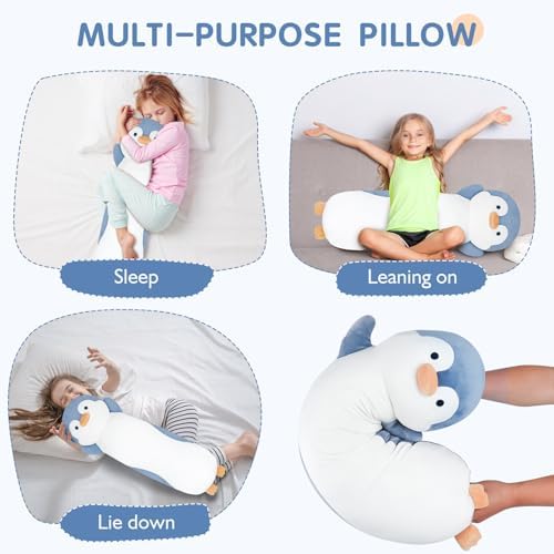 36 Soft Penguin Plush Pillow Toy for Kids and Adults