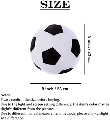 Zhidiloveyou 9 Plush Soccer Ball Stuffed Toy