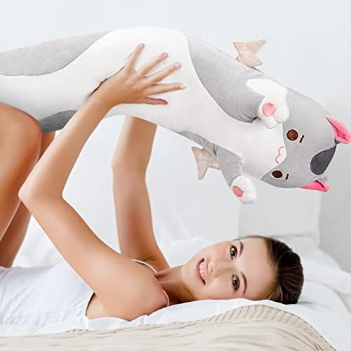 Mewaii Long Cat Plush 20 Inches Kids Body Pillow