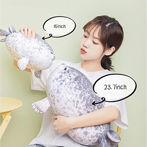YESGIRL 237 Inch Seal Plush Pillow - Soft Stuffed Animal Toy