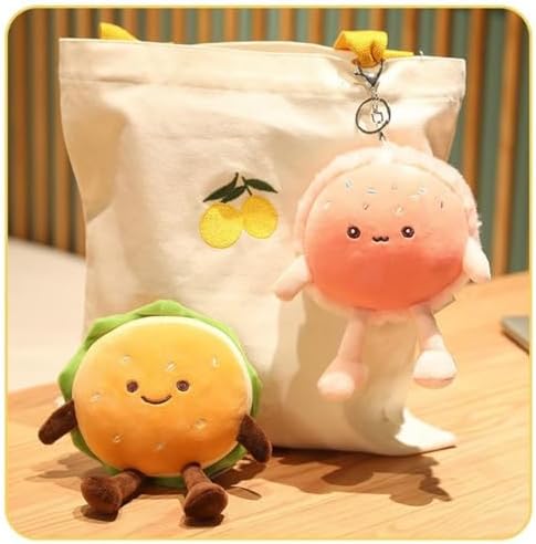 Goylmc Hamburger Plush Toy - 6 Inch Cute Room Decor
