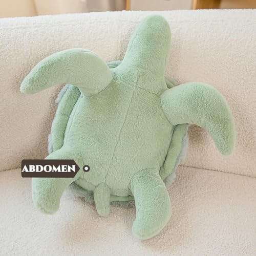 DISXENT Super Cute Pink Sea Turtle Plush Toy 11in