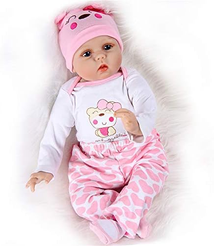 OYESY Reborn Baby Doll Pink Outfit 4pcs Set