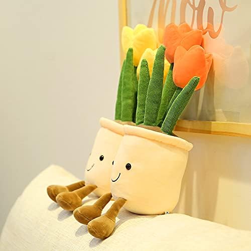 AULUDA Tulip Plush Toy 13 Huggable Plant Friend Pillow