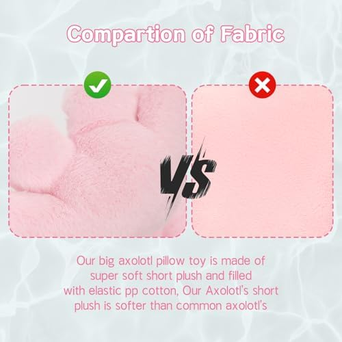 MaoGoLan Glow Axolotl Plush Pillow 5Pcs Set