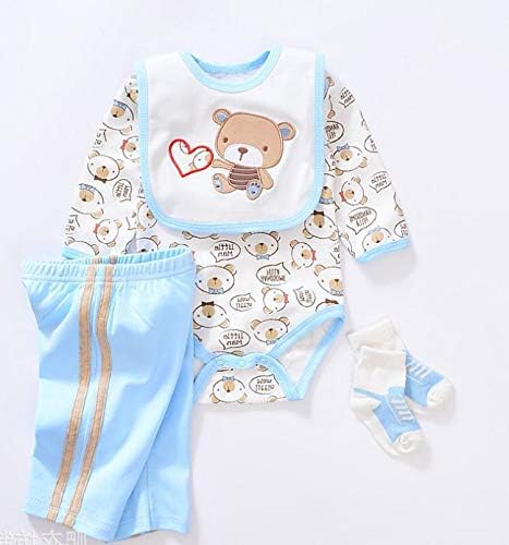 Pedolltree Reborn Baby Boy 18 Inch Light Blue Outfit Set
