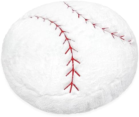OurHonor 18 Inch Baseball Plush Pillow Toy