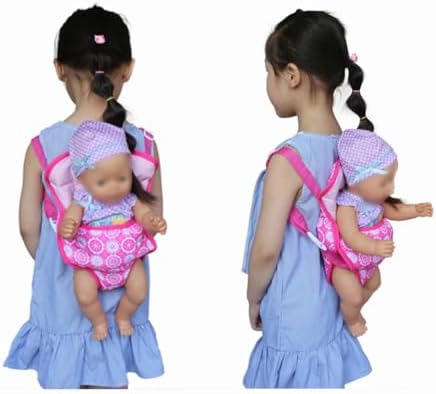 Baby Dolls Carrier Backpack for 18 Inch Dolls Purple