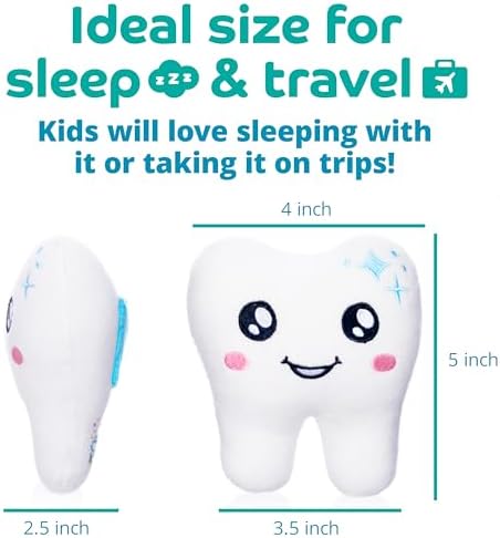 Cuddly Kiddos Tooth Fairy Pillow with Pocket