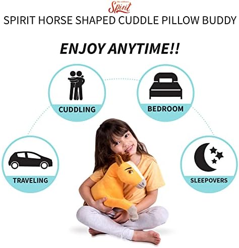 Franco Kids Bedding Plush Spirit Riding Free Horse Pillow Buddy