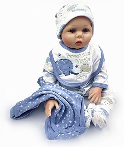 Pedolltree Reborn Baby Boy Dinosaur Outfit 5pcs Set