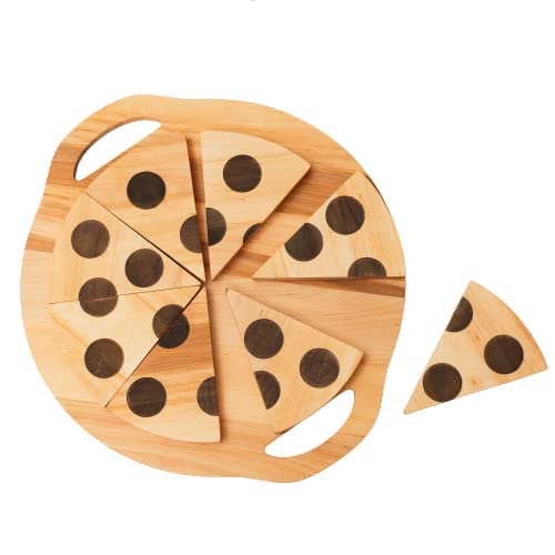 Enjoy The Wood Pizza Kitchen Toy Wooden Pretend Play Set