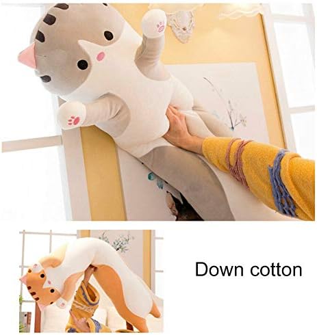 WUYU Plush Cat Pillow Soft Stuffed Kitten Toy for Kids