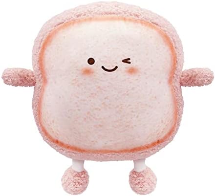 Funny Toast Bread Plush Pillow Cute Design Soft and Comfortable