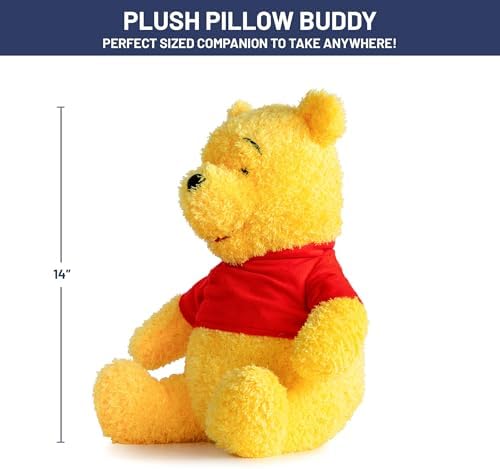 Jay Franco Disney Winnie the Pooh Plush Pillow Buddy - 14 Inches
